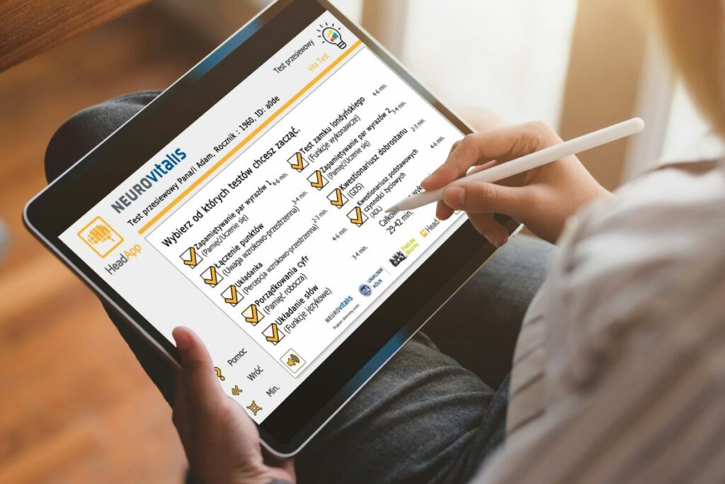 Trening funkcji poznawczych HeadApp Bydgoszcz